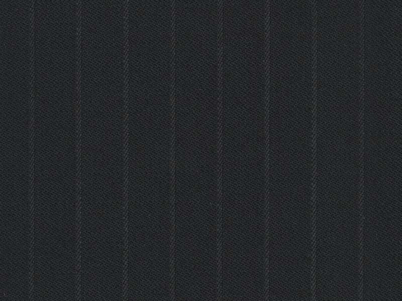 Black Narrow Rib Stripe