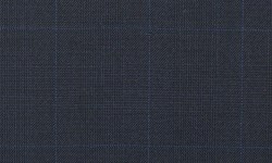 Dark Blue Prince of Wales with Blue Windowpane