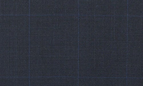 Dark Blue Prince of Wales with Blue Windowpane