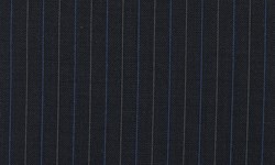 Navy with Electric blue & white pin stripes