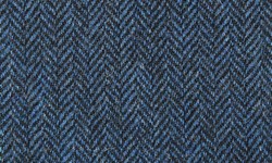 Blue / Black Herringbone Tweed (Jacket Only)