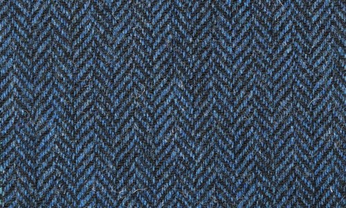 Blue / Black Herringbone Tweed (Jacket Only)