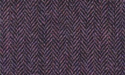 Purple / Black Herringbone Tweed (Jacket Only)