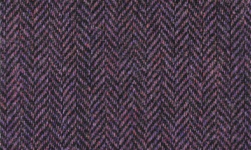 Purple / Black Herringbone Tweed (Jacket Only)