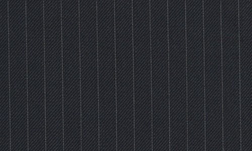 Navy Narrow Pin Stripe