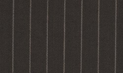 Brown Chalk Stripe