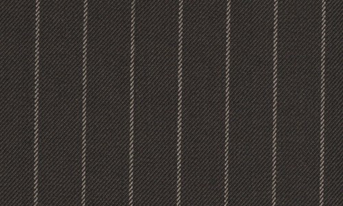 Brown Chalk Stripe