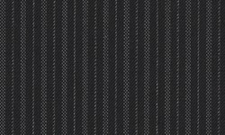 Black with Grey Morning Stripe (Plain Edge)